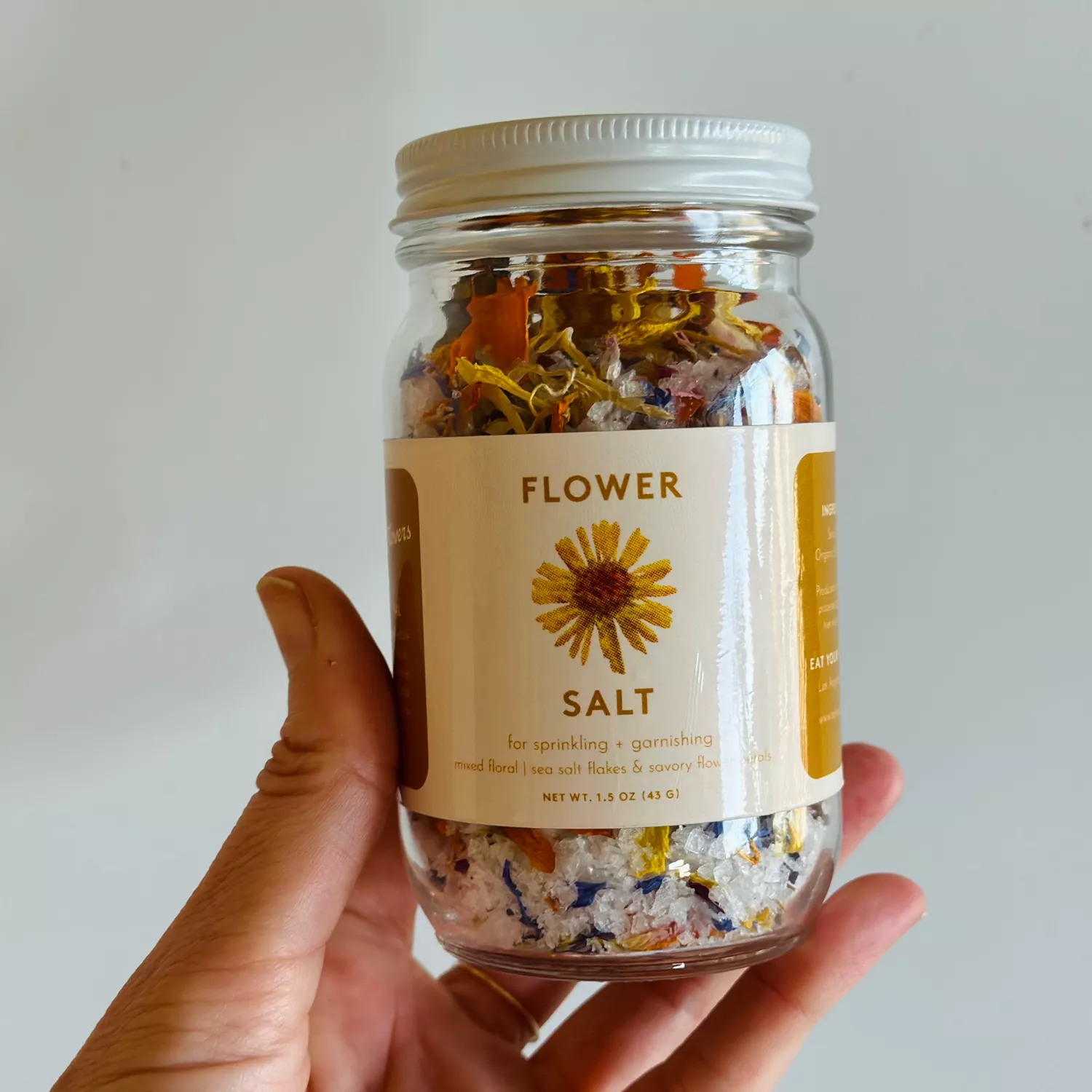 Eat Your Flowers Flower Salt