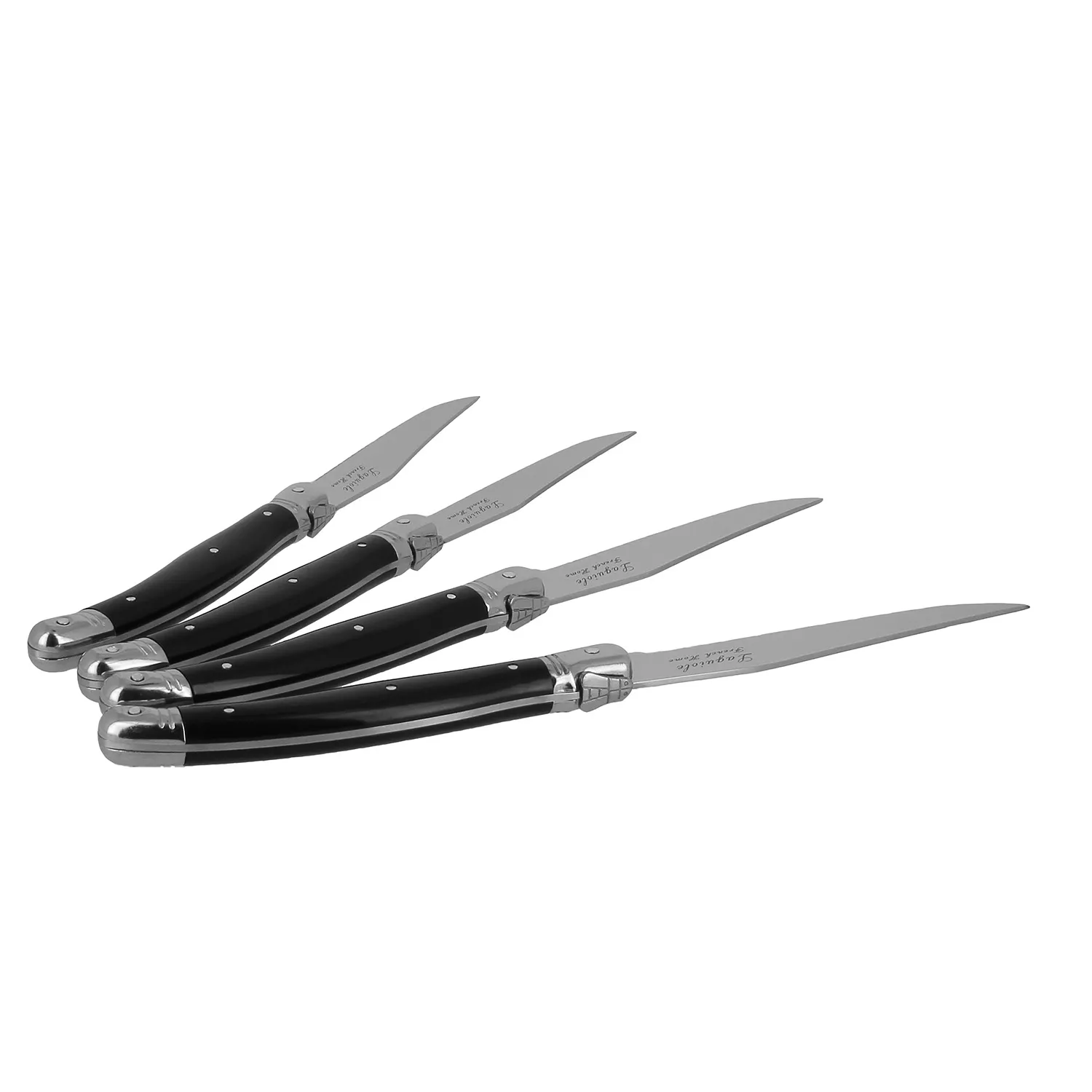 French Home Laguiole Steak Knives, Set of 4