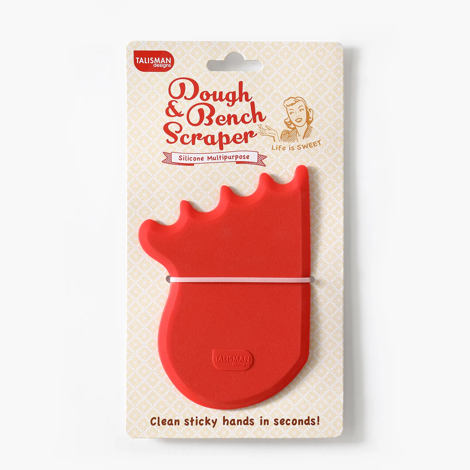 Talisman Designs Dough and Bench Scraper