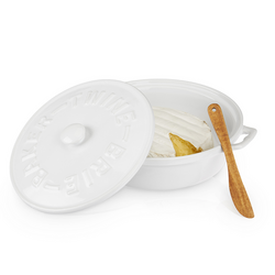 Twine Living Co. Brie Baker with Acacia Spreader