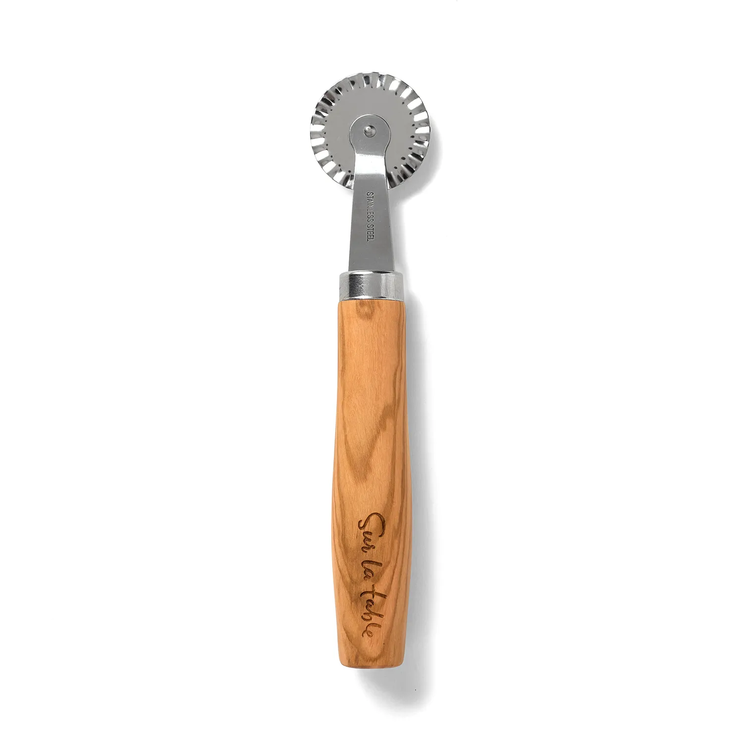 Sur La Table Olivewood Pastry Cutter
