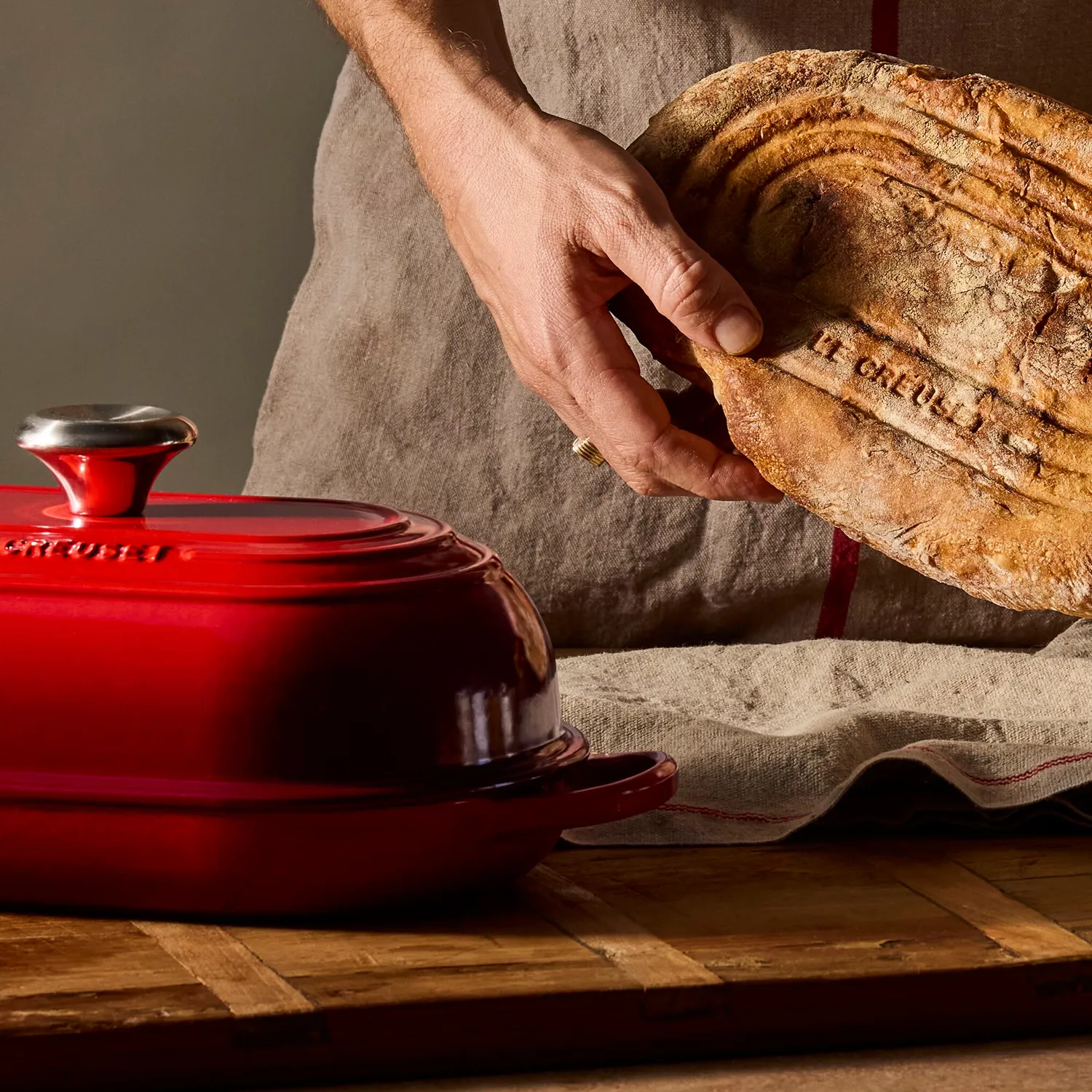 Le Creuset Signature Oval Bread Oven, 1.5 qt.