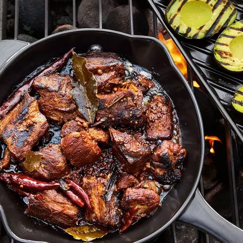 Pork Carnitas with Pickled Red Onions