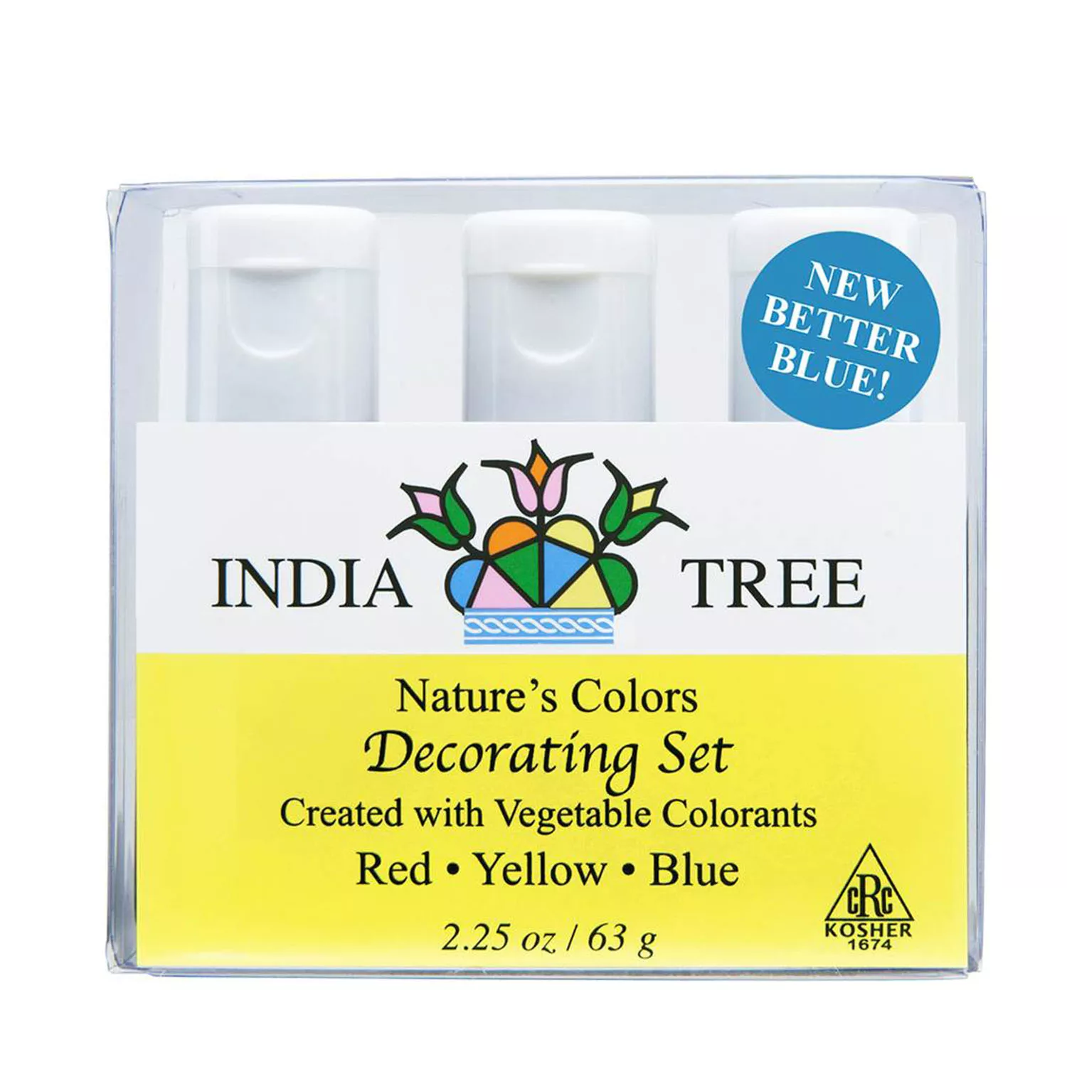 India Tree Natural Decorating Colors, Set of 3
