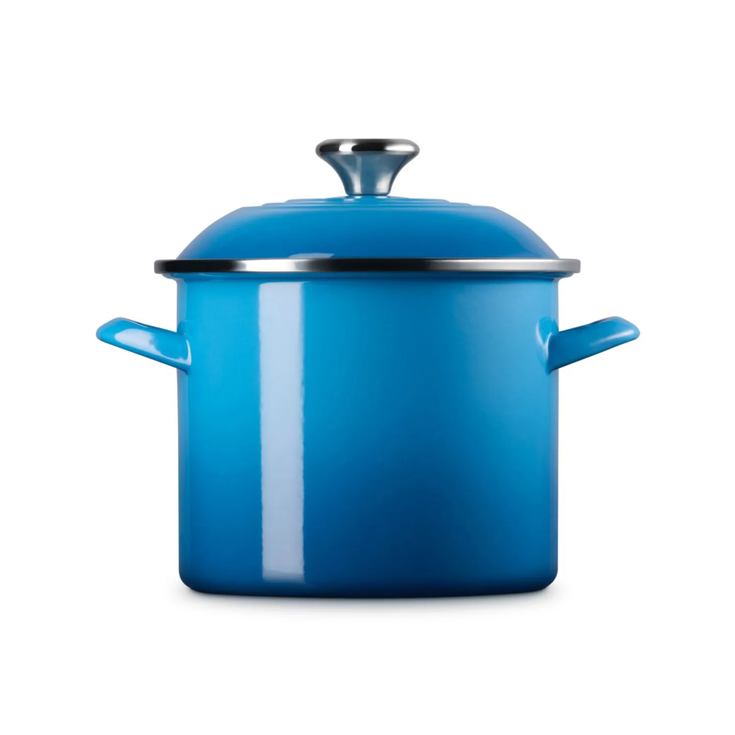 Le Creuset Enameled Steel Stockpot with Stainless Steel Knob, 6 qt.