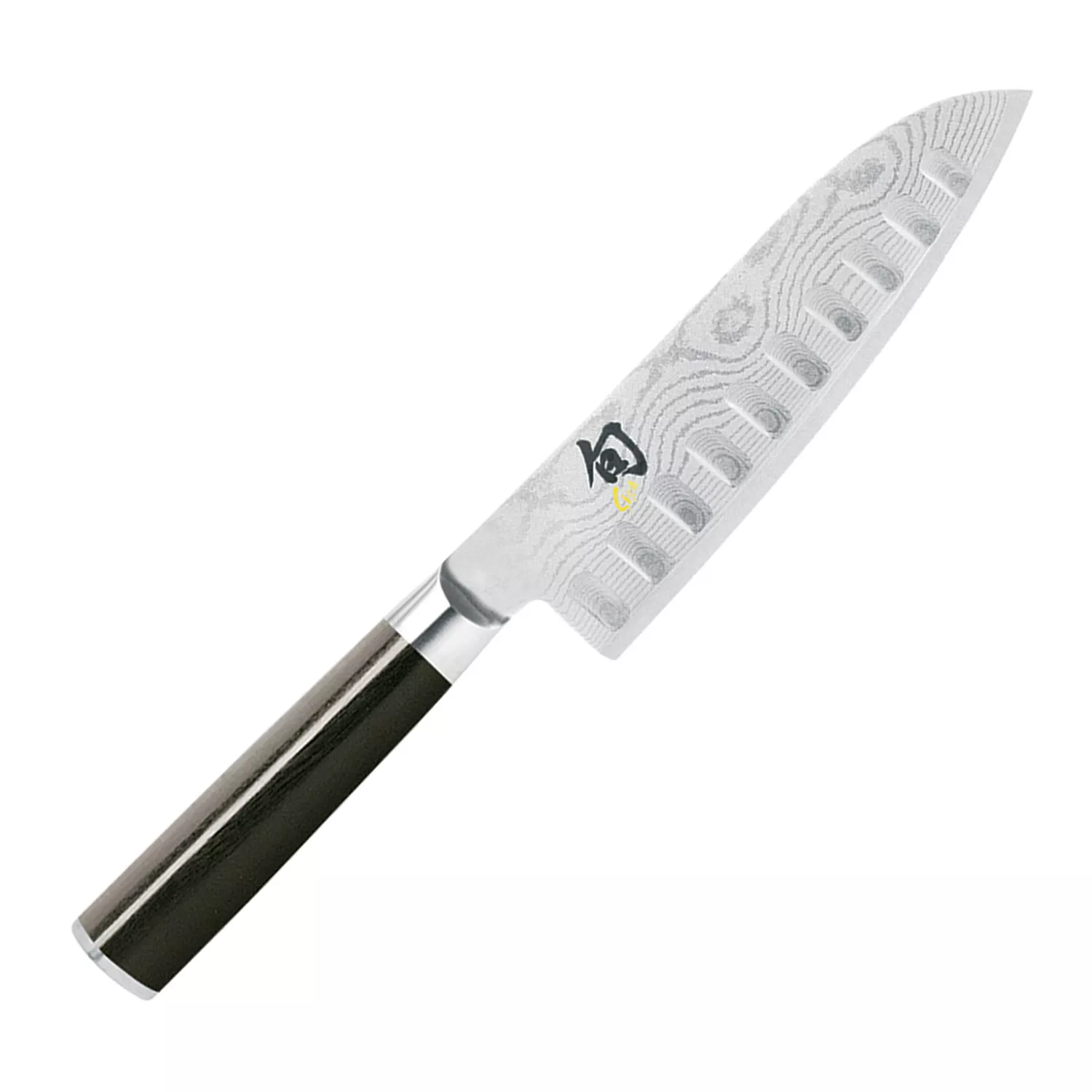 Shun Classic Hollow-Edge Santoku, 7&#34;