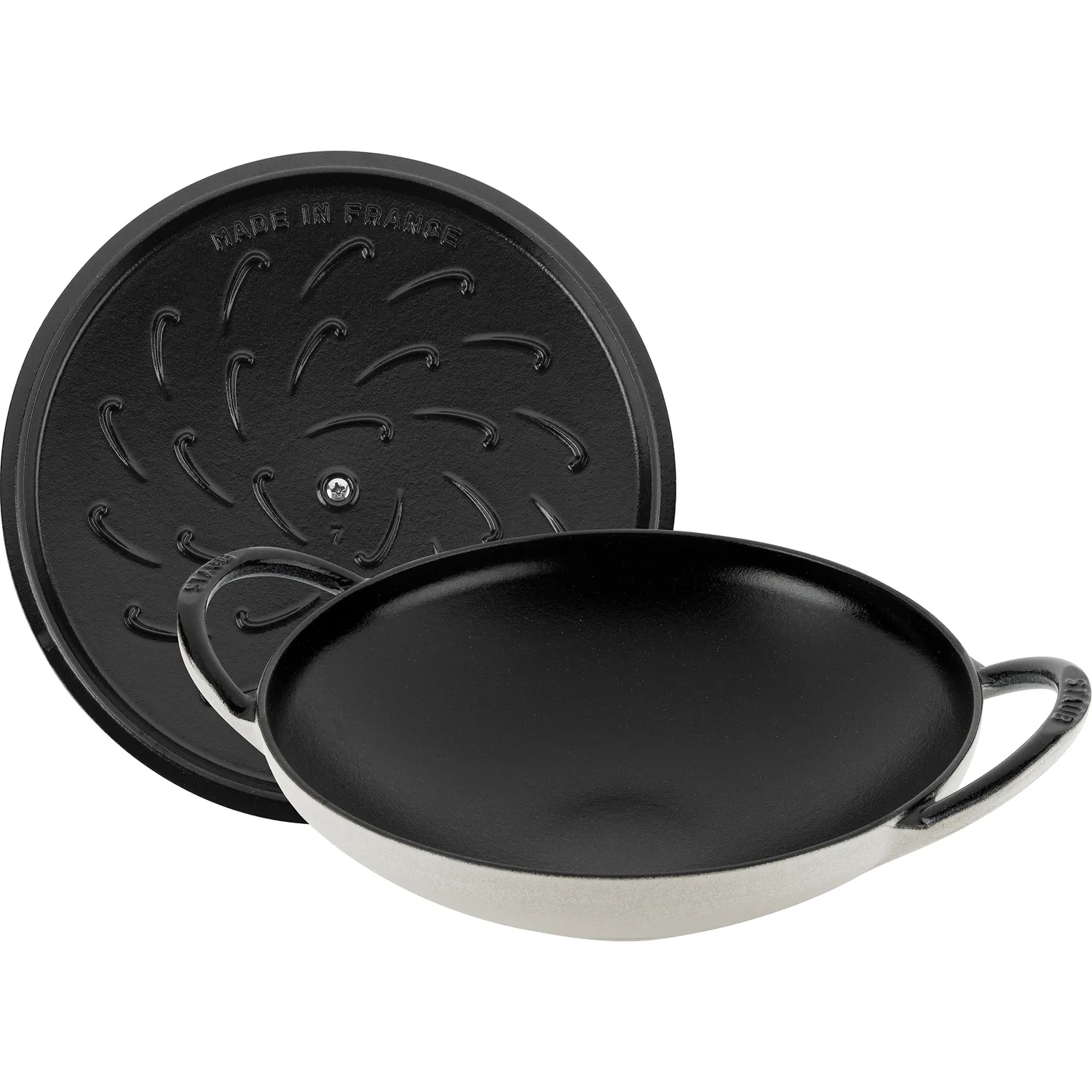 Staub Wok with Lid, 2 qt.