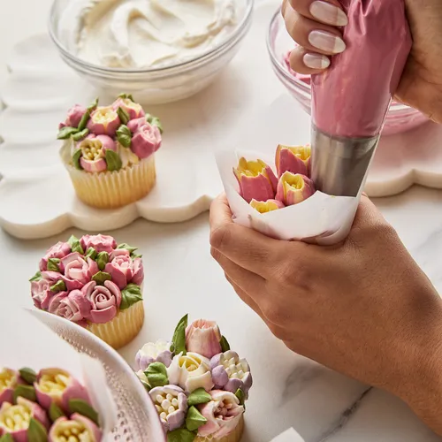 Sur La Table Russian-Style Piping Tip Set, Set of 4