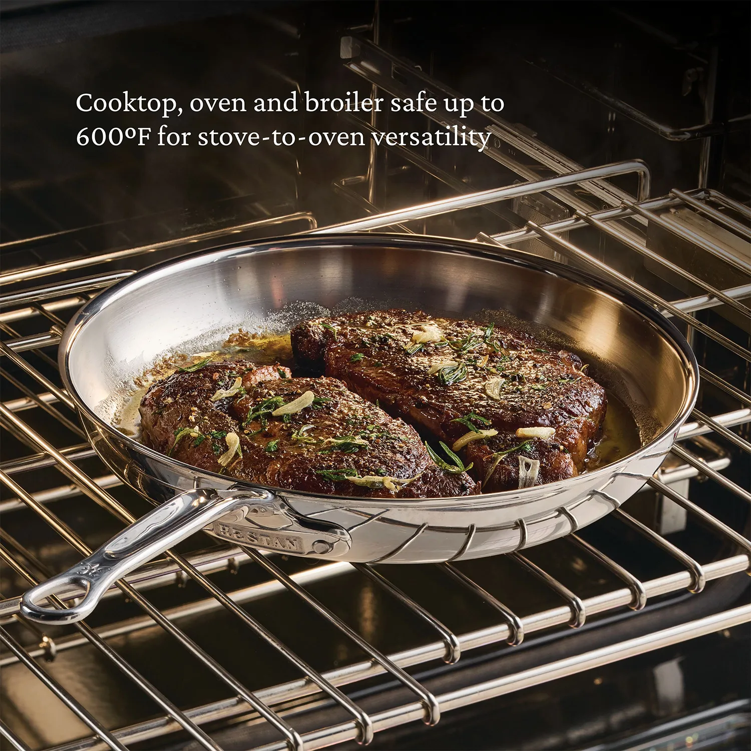 Hestan ProBond Luxe Stainless Steel Skillet