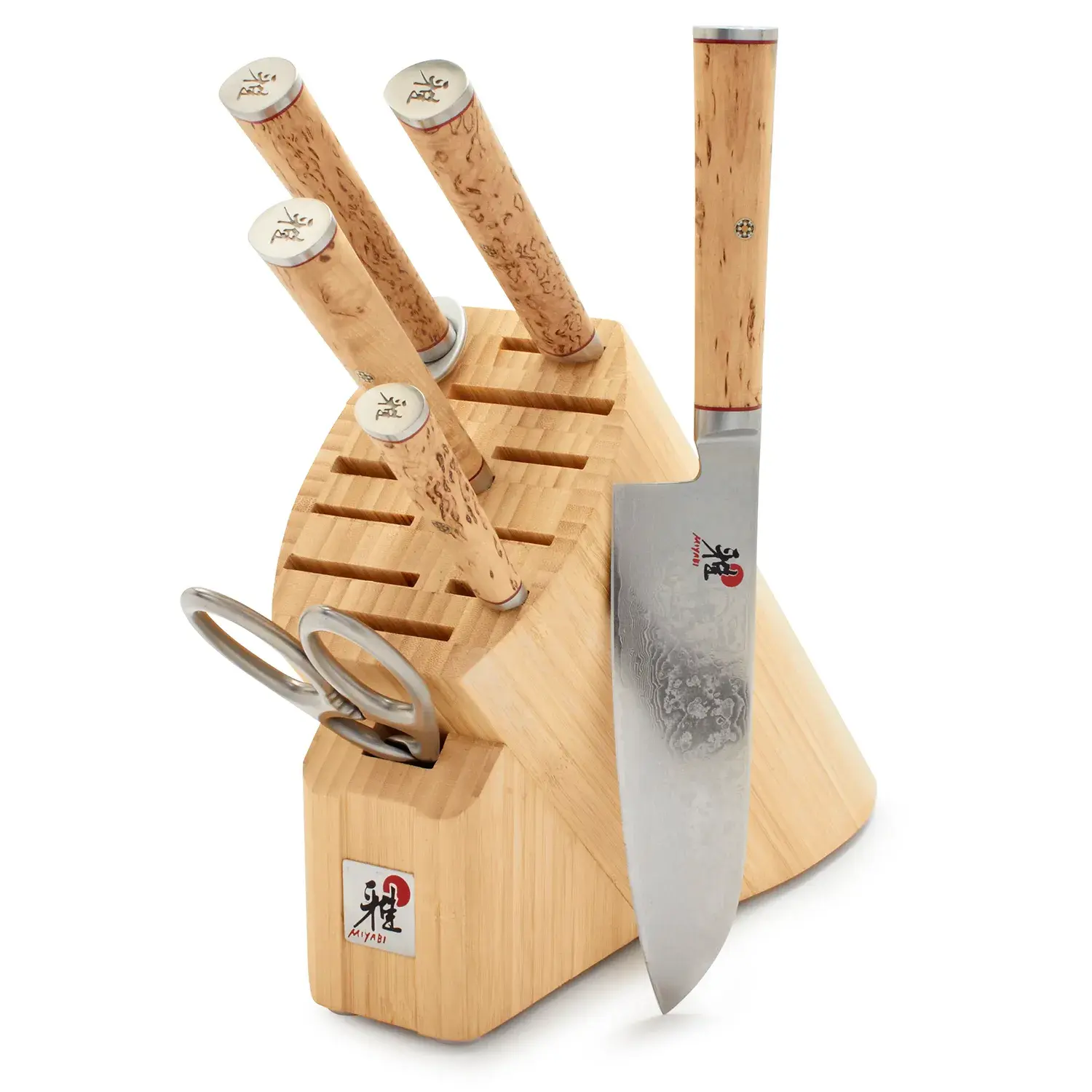Photos - Other Appliances Miyabi Birchwood 7-Piece Block Set 34370-007 