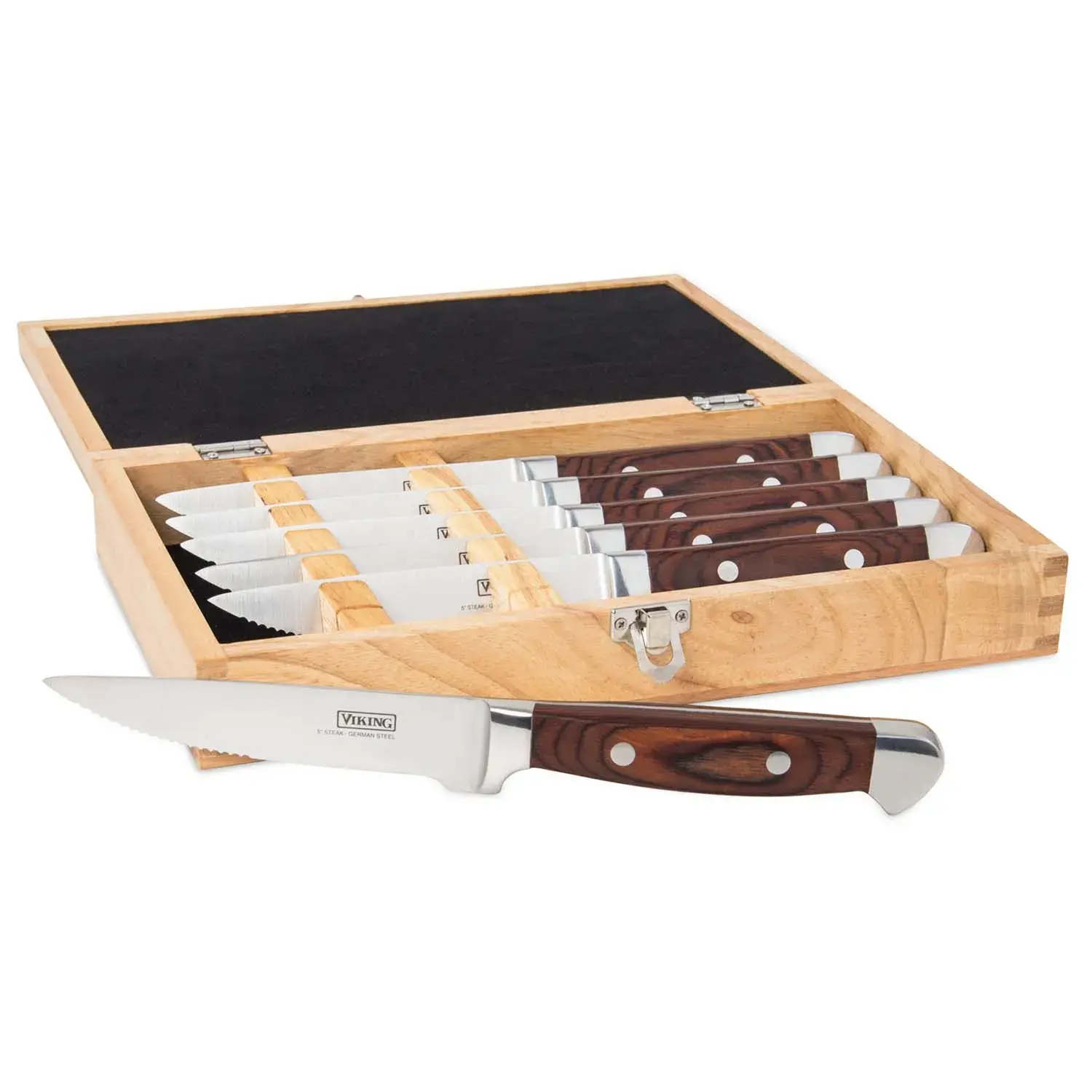 Photos - Cutlery Knife VIKING Professional 6-Piece Steak Knife Set 40493-3886CABS 
