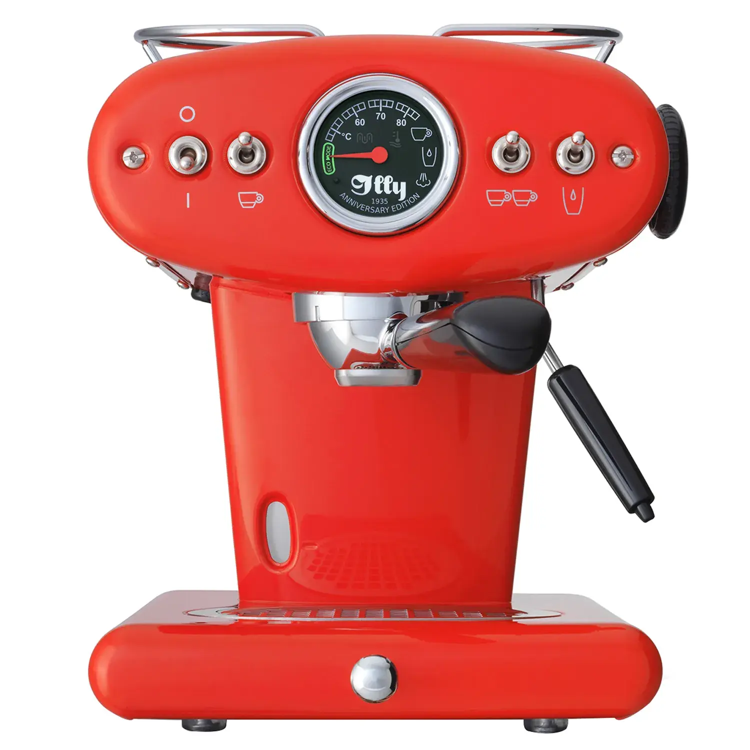 Photos - Coffee Maker Illy X1 Anniversary ESE & Ground Espresso Machine 60513 