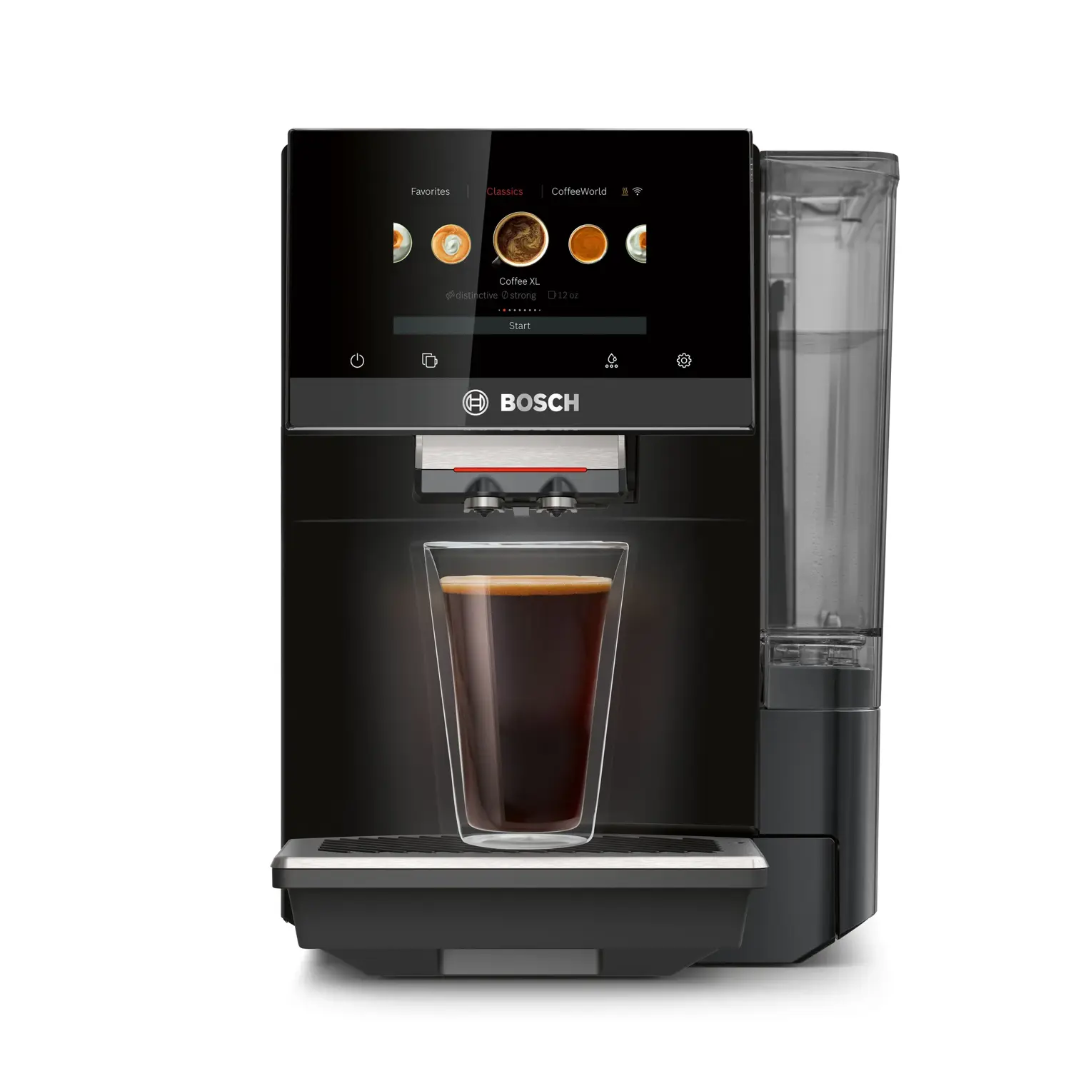 Photos - Coffee Maker Bosch 800 Series Fully Automatic Espresso Machine with Milk Express Plus TPU60706 