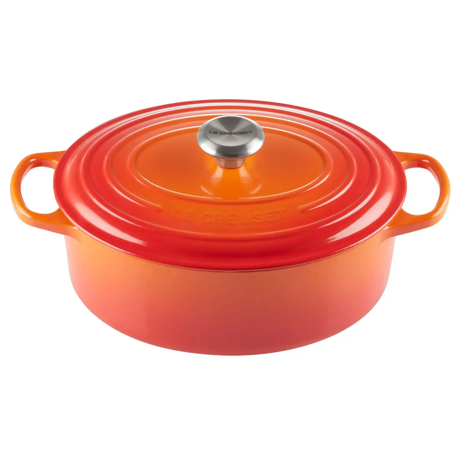 Photos - Terrine Le Creuset Signature Flame Oval Dutch Oven LS2502-2902 