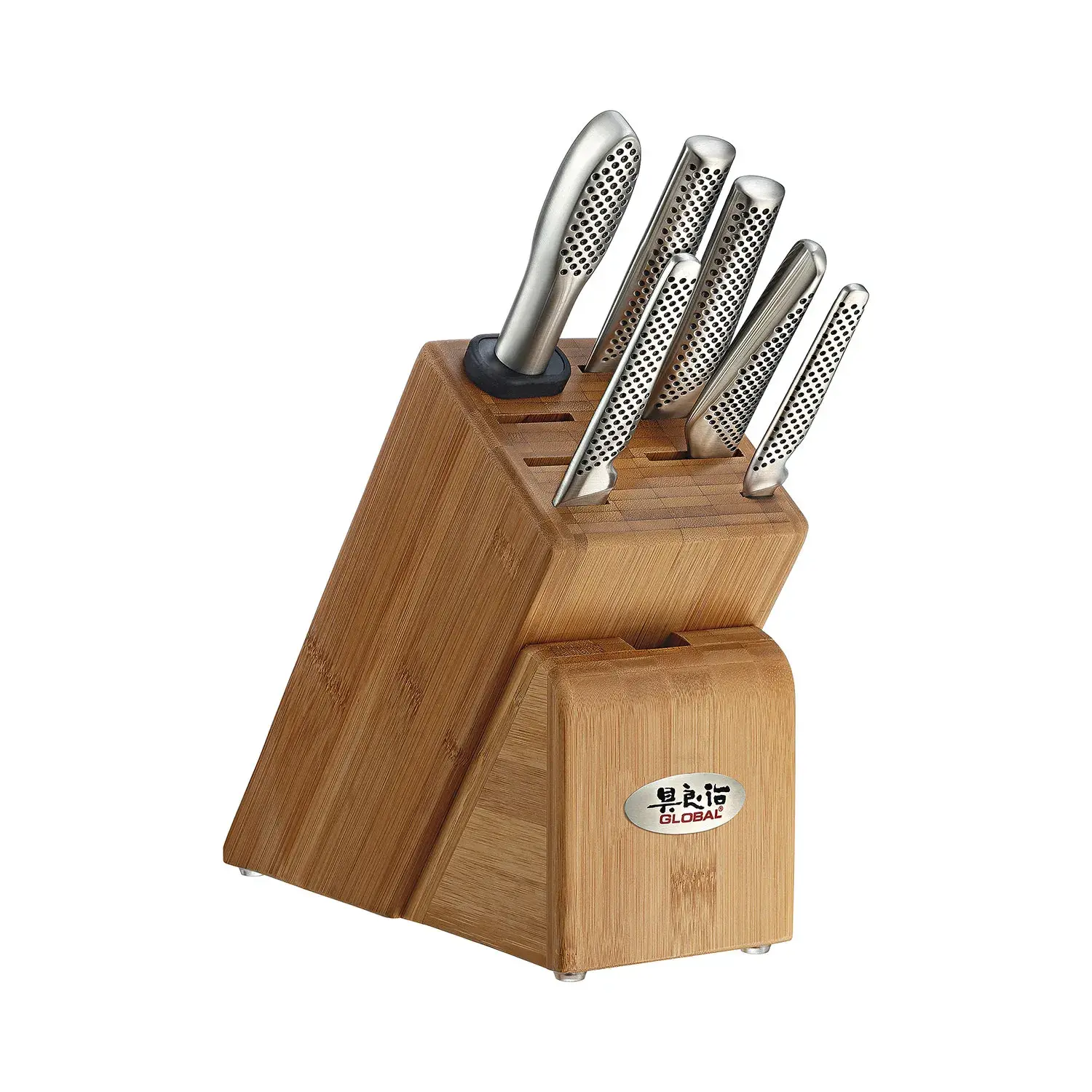 Global Takashi 7-Piece Knife Block Set, 36% Off