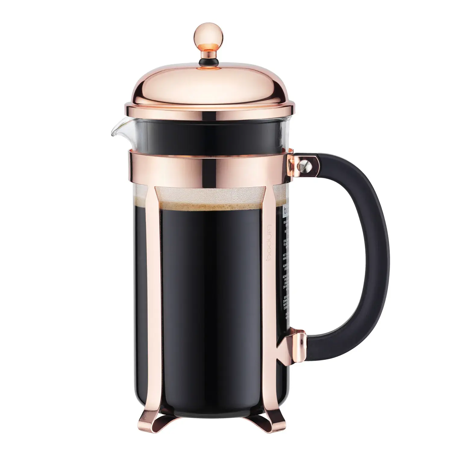 Photos - Cezve / Moka Pot BODUM Chambord Copper French Press 11652-18 