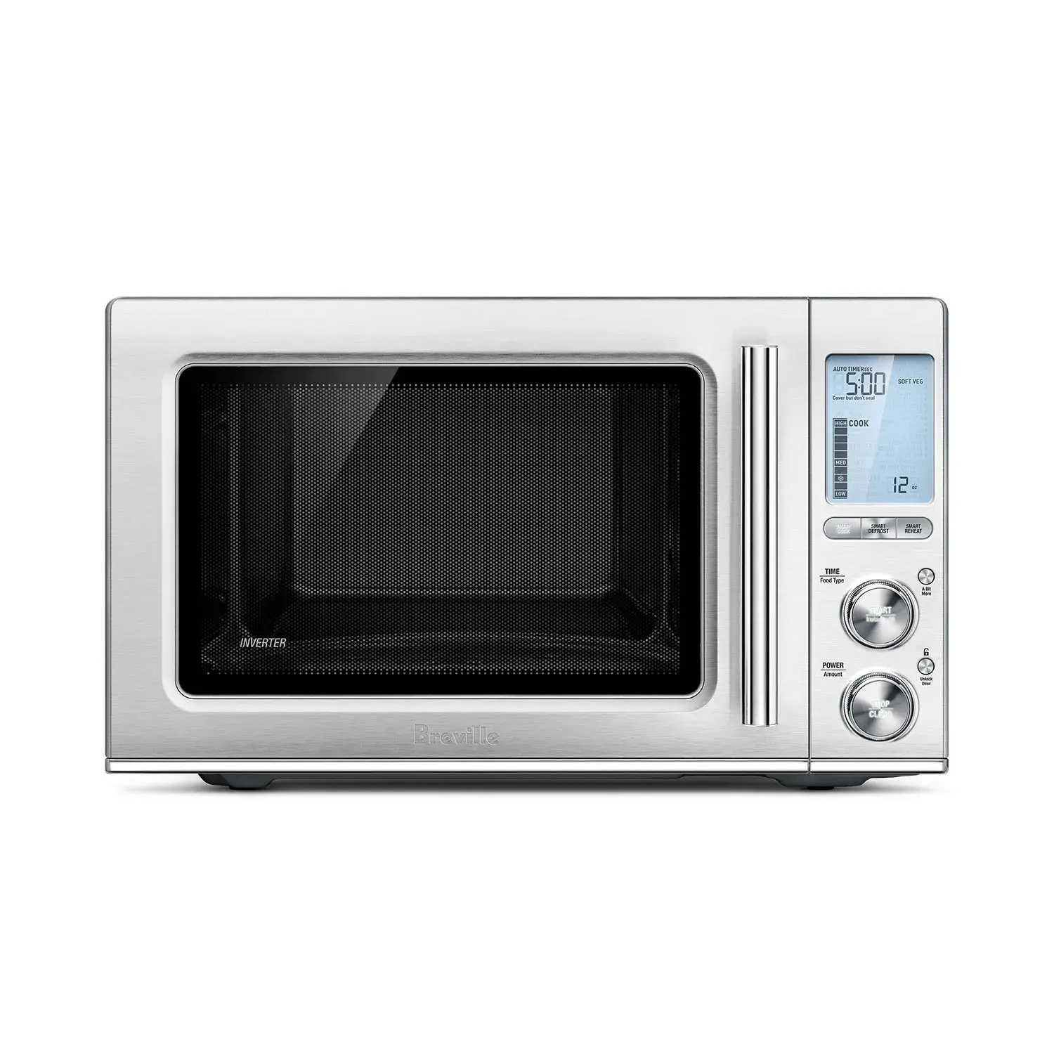 Photos - Microwave Breville the Smooth Wave  BMO850BSS1BUC1 